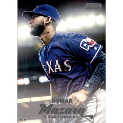 2017 Stadium Club 5x7 #35 Nomar Mazara