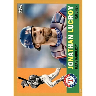 2017 Topps Archives 5x7 Gold #20 Jonathan Lucroy