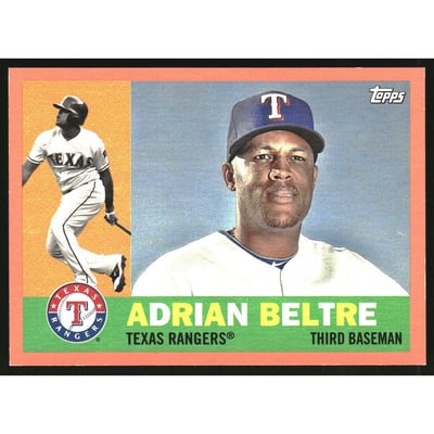 2017 Topps Archives Peach #66 Adrian Beltre