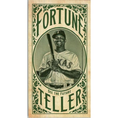 2017 Topps Gypsy Queen Fortune Teller Mini Green #FTABE Adrian Beltre