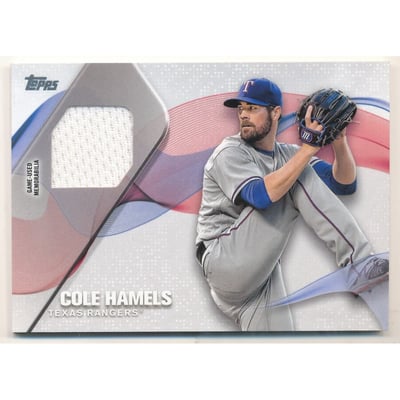 2017 Topps Major League Materials #MLMCH Cole Hamels
