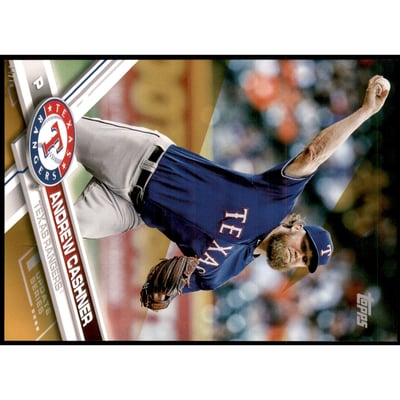 2017 Topps Update 5x7 Gold #US63 Andrew Cashner