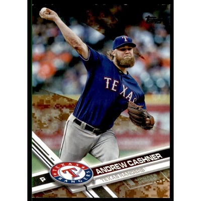 2017 Topps Update Memorial Day Camo #US63 Andrew Cashner
