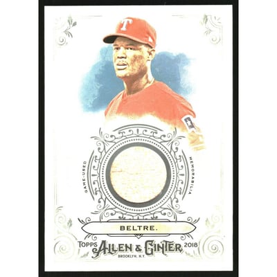 2018 Topps Allen and Ginter Relics #FSRBAE Adrian Beltre B