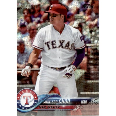 2018 Topps Factory Set Foilboard #199 Shin-Soo Choo
