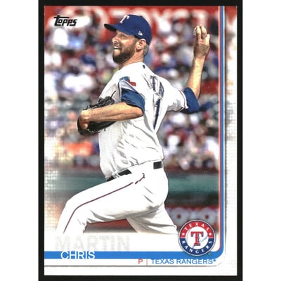 2019 Topps Advanced Stats #357 Chris Martin