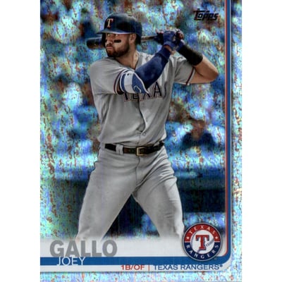 2019 Topps Factory Set Sparkle Foil #112 Joey Gallo