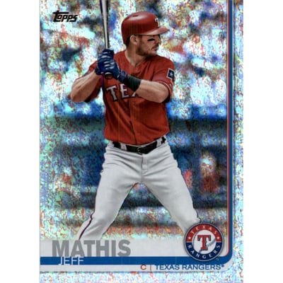 2019 Topps Factory Set Sparkle Foil #681 Jeff Mathis
