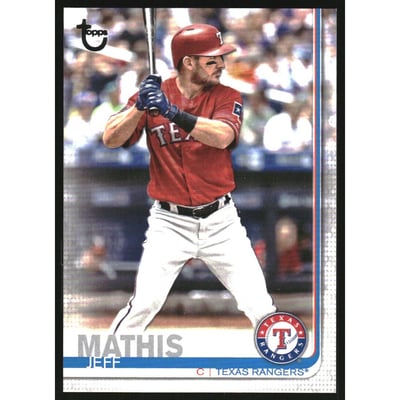 2019 Topps Vintage Stock #681 Jeff Mathis
