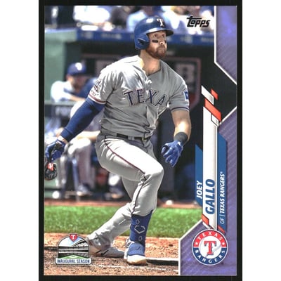 2020 Topps Father's Day Blue #415 Joey Gallo