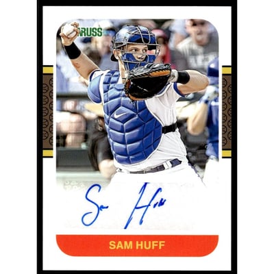 2021 Donruss Retro '87 Signatures #17 Sam Huff