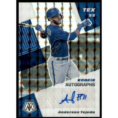 2021 Panini Mosaic Rookie Autographs Mosaic #9 Anderson Tejeda