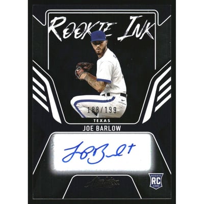 2022 Absolute Rookie Ink #10 Joe Barlow