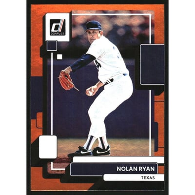 2022 Donruss Holo Orange #118 Nolan Ryan