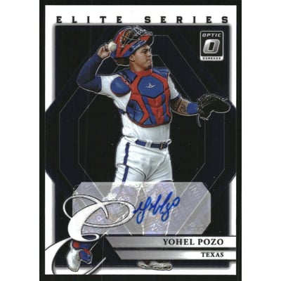 2022 Donruss Optic The Elite Series Signatures #16 Yohel Pozo