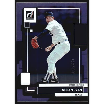 2022 Donruss Stat Line Career #118 Nolan Ryan/324
