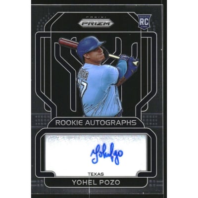 2022 Panini Prizm Rookie Autographs #84 Yohel Pozo