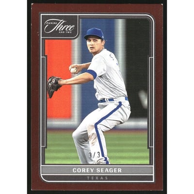 2022 Panini Three and Two Bases Loaded #100 Corey Seager