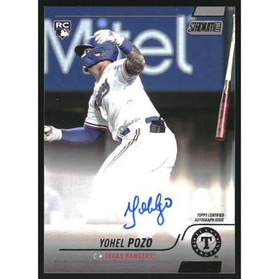 2022 Stadium Club Autographs #SCBAYP Yohel Pozo