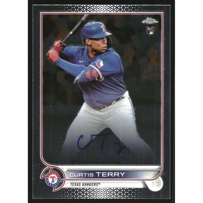 2022 Topps Chrome Rookie Autographs #RACT Curtis Terry