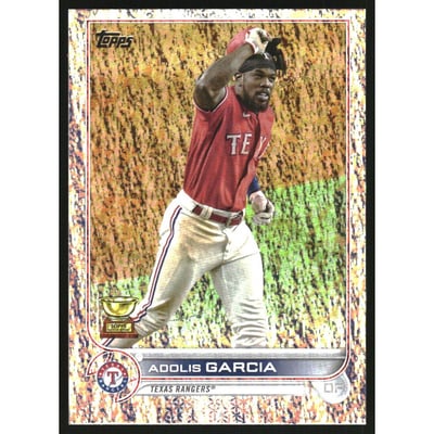2022 Topps Factory Set Foilboard #652 Adolis Garcia