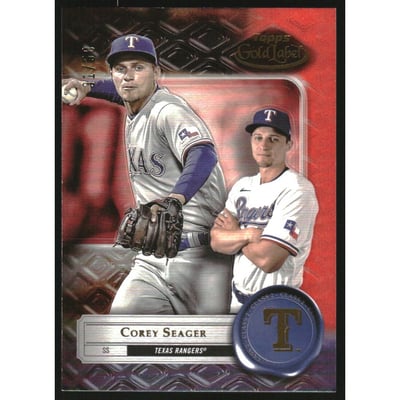 2022 Topps Gold Label Class 2 Red #61 Corey Seager
