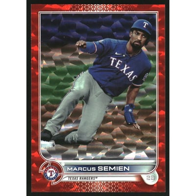 2022 Topps Orange Foilboard #429 Marcus Semien