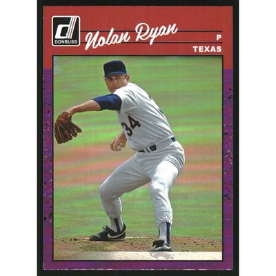 2023 Donruss Holo Purple #276 Nolan Ryan RETRO
