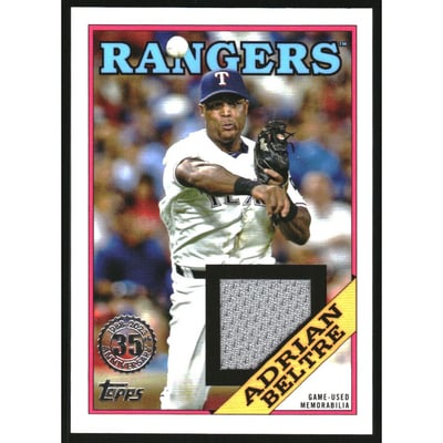 2023 Topps '88 Topps Relics #88RAB Adrian Beltre