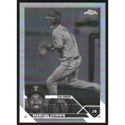 2023 Topps Chrome Negative Refractors #172 Marcus Semien