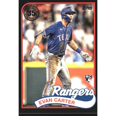 2024 Topps '89 Topps Series 2 Black #89B245 Evan Carter