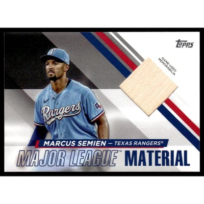 2024 Topps Major League Material #MLMMS Marcus Semien