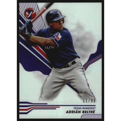 2024 Topps Pristine Purple Refractors #211 Adrian Beltre
