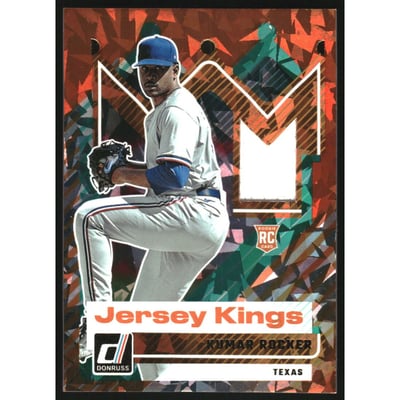 2025 Donruss Jersey Kings Orange Ice #10 Kumar Rocker