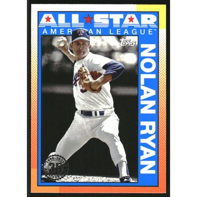 2025 Topps '90 Topps All Star Blue #90AS20 Nolan Ryan