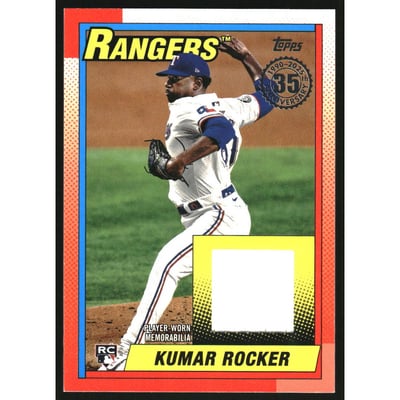 2025 Topps '90 Topps Relics #90R2KR Kumar Rocker S2