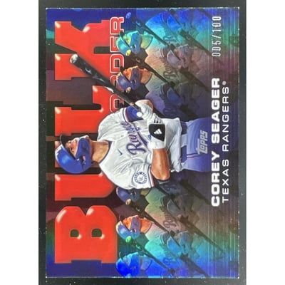 2025 Topps Bulk Order #BO-16 Corey Seager /100
