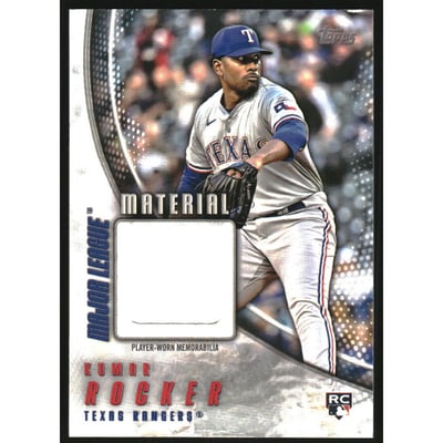 2025 Topps Major League Materials #MLM2KR Kumar Rocker S2