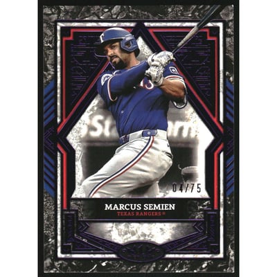 2025 Topps Tier One Purple Foil #37 Marcus Semien