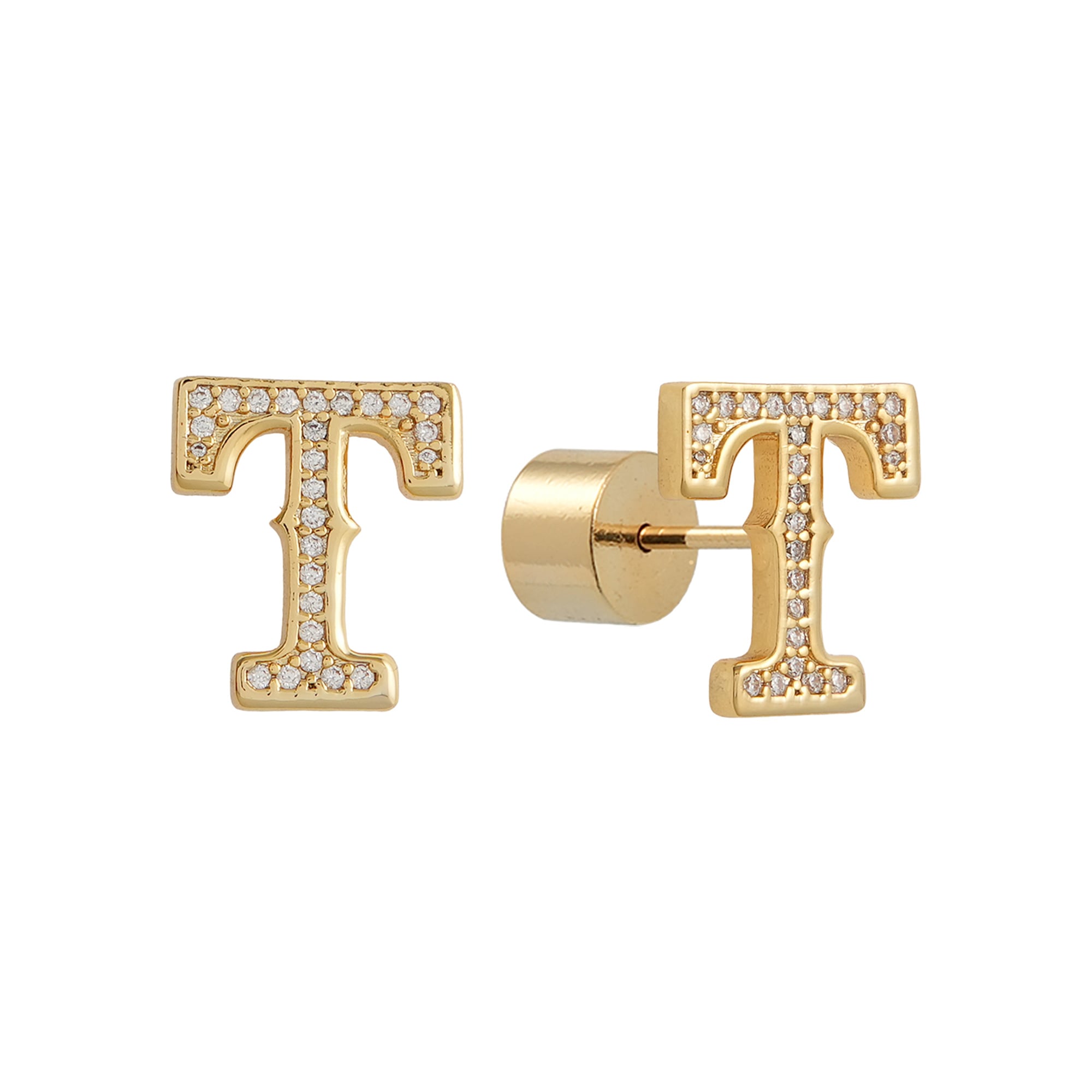 by Jill Martin Texas Rangers Glam Day Post Back Earrings