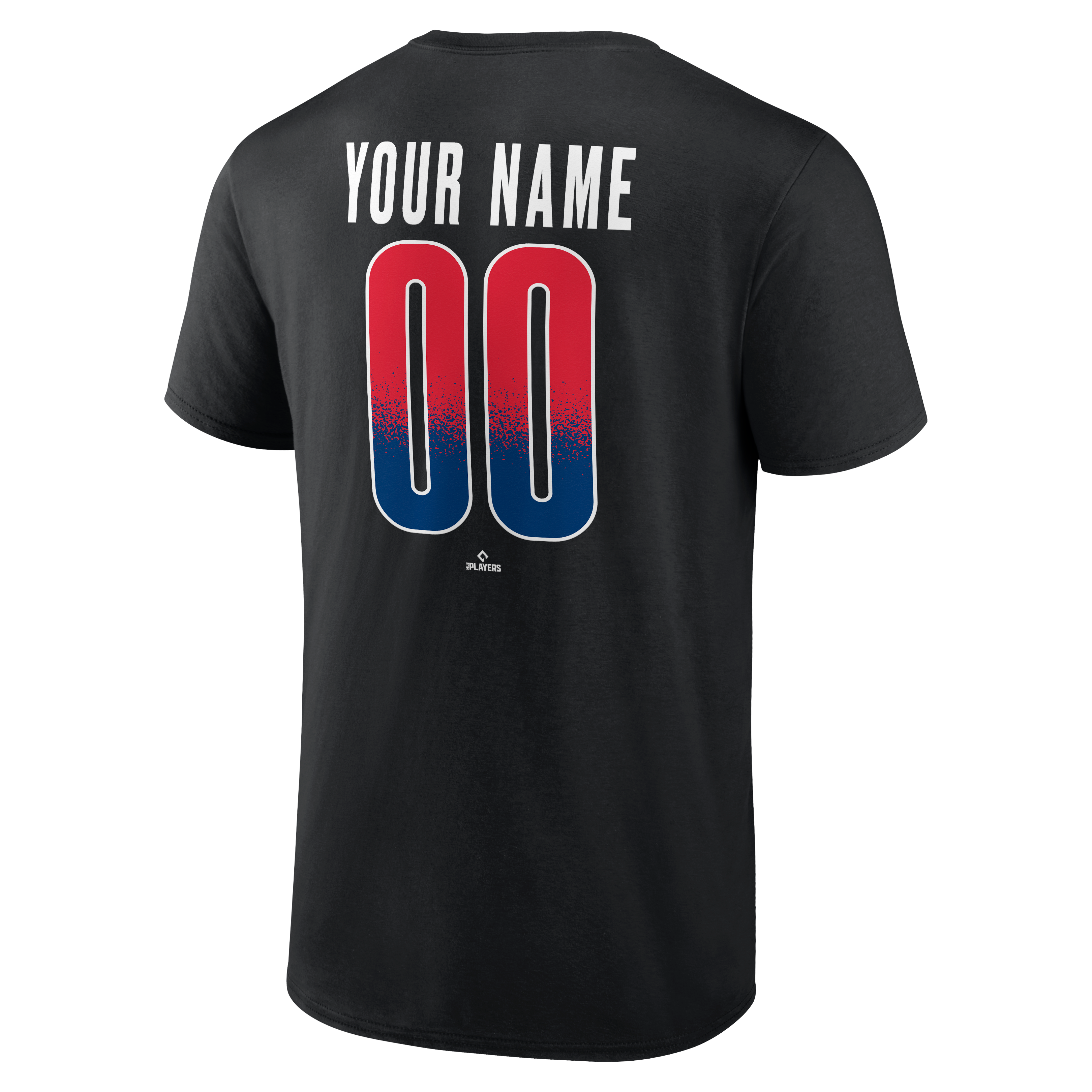 T-shirt noir pour homme Texas Rangers Home Field Pop personnalisé avec nom et numéro