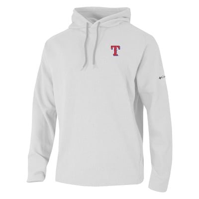 Texas Rangers Columbia  Swingcraft Hoodie - White
