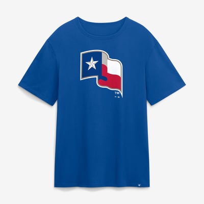 Texas Rangers Fanatics Alternate Logo Legacy T-Shirt - Royal