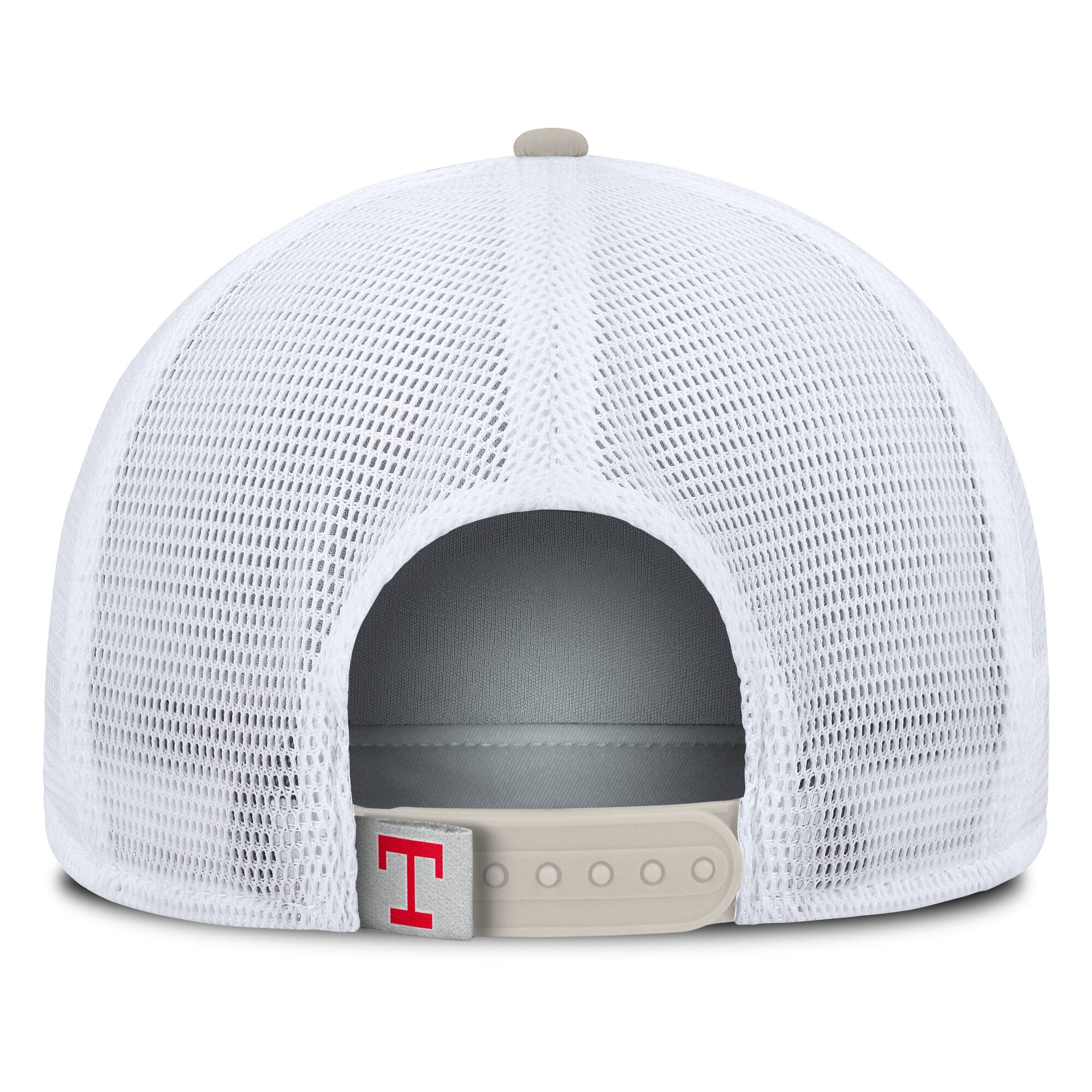 Men's Fanatics Stone/White Texas Rangers Recall Snapback Hat