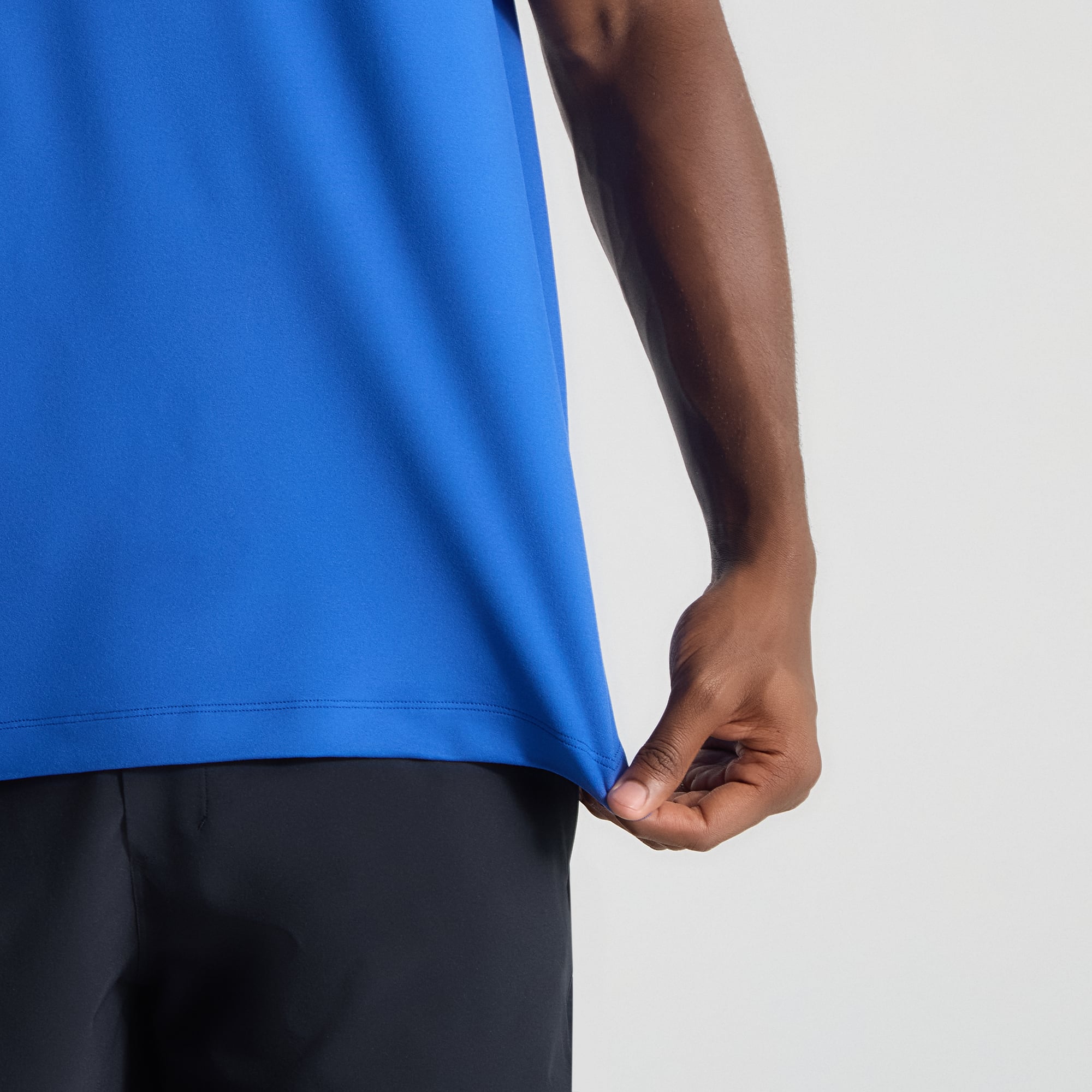 T-shirt en jersey doux bleu cyber Texas Rangers pour homme de lululemon