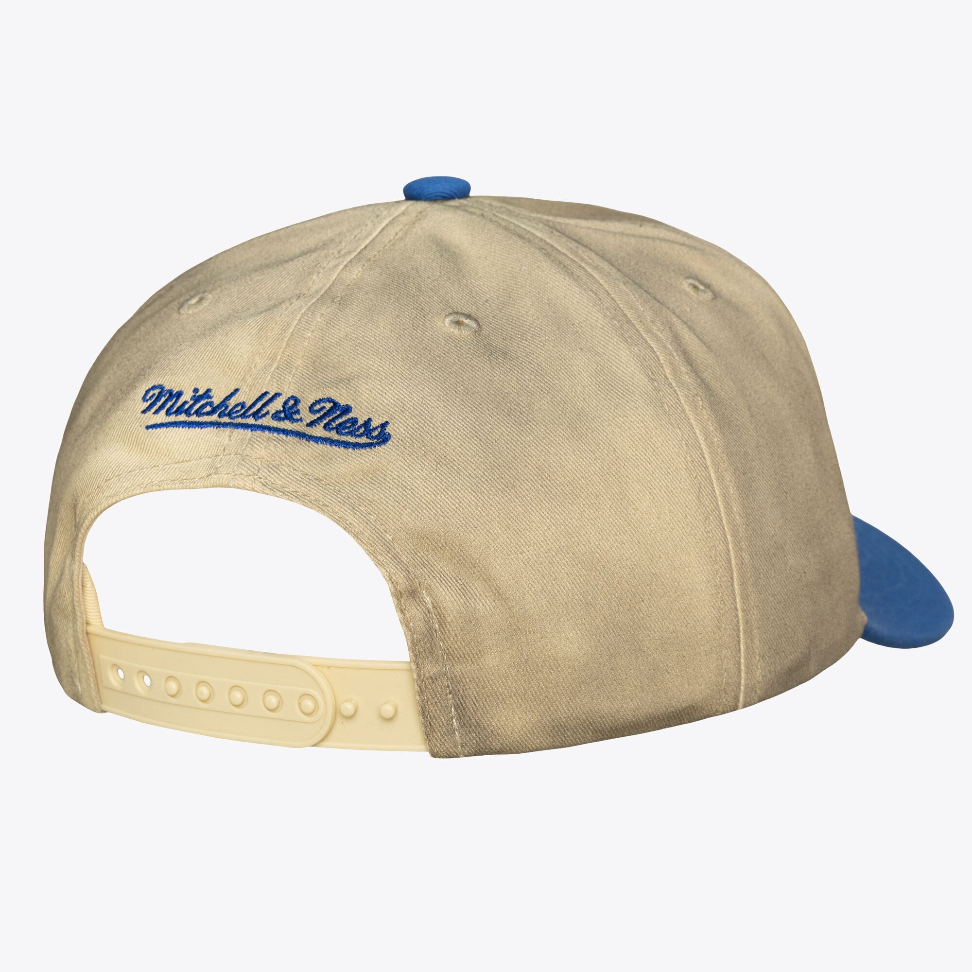 Men's Mitchell & Ness  Cream Texas Rangers Retro Roots Deadstock Cooperstown Adjustable Hat