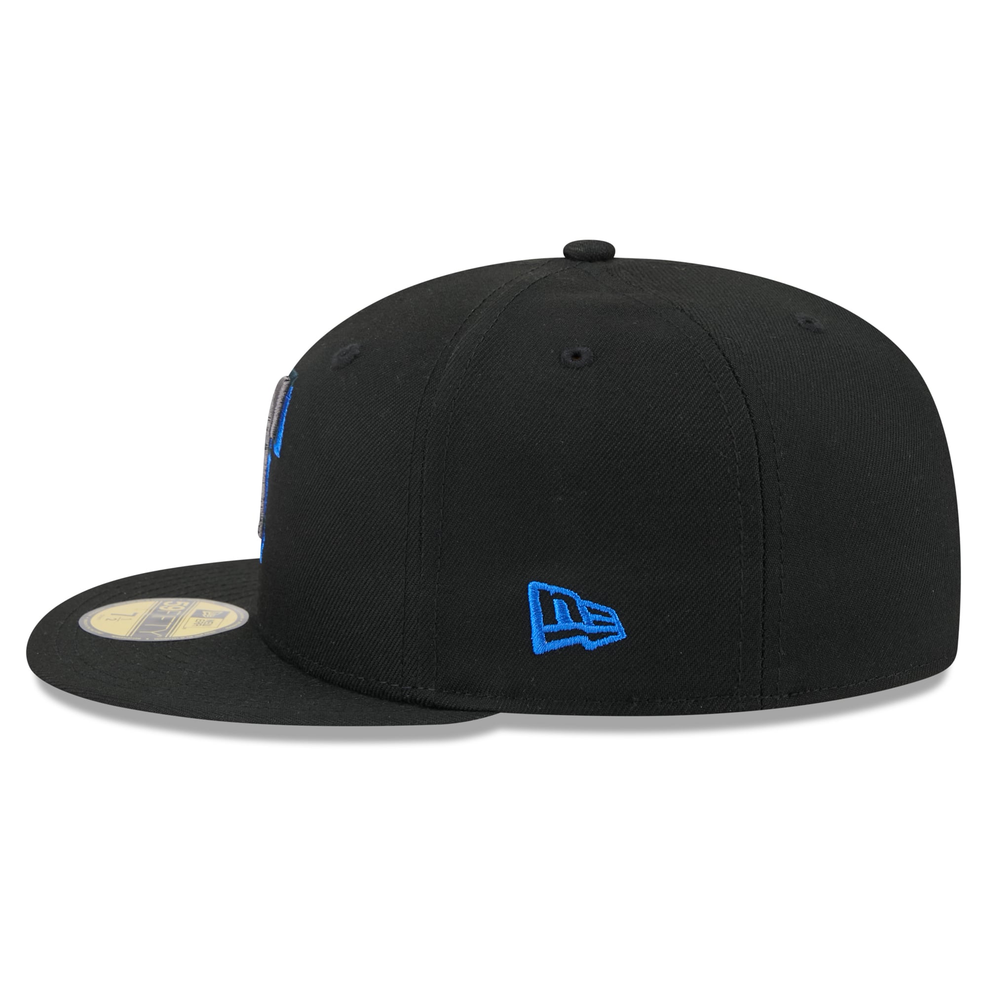 Casquette ajustée New Era 59FIFTY pour homme, noire, Texas Rangers, color pop