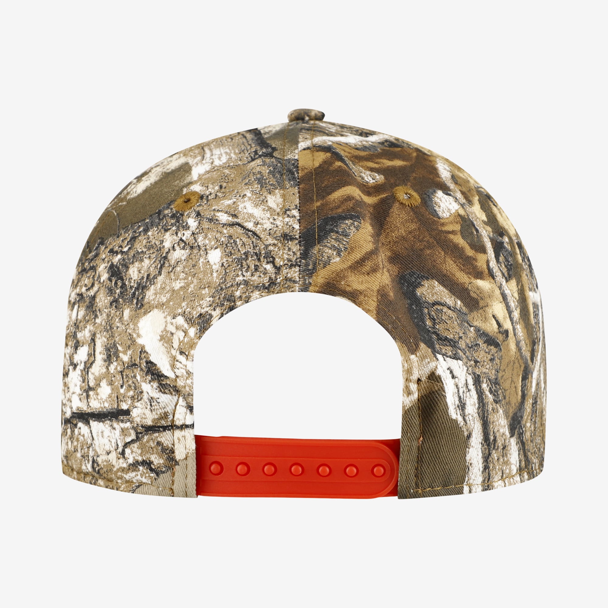 Casquette snapback New Era Camo Texas Rangers Realtree Orange Pop 9FIFTY pour homme