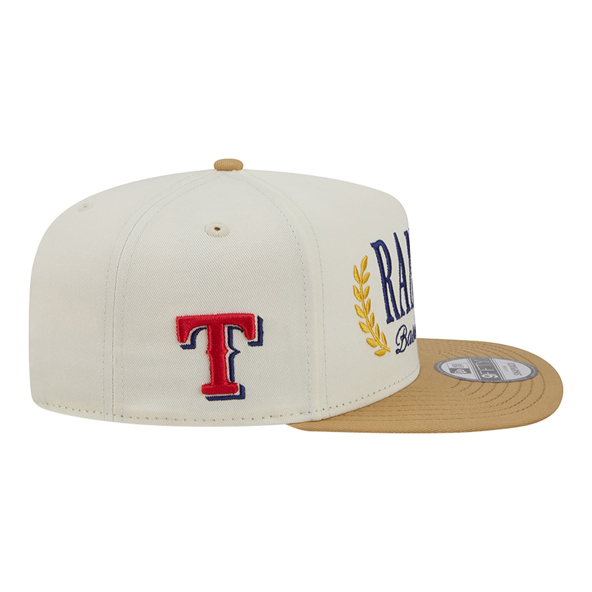 Casquette snapback New Era crème Texas Rangers Club 9FIFTY pour homme