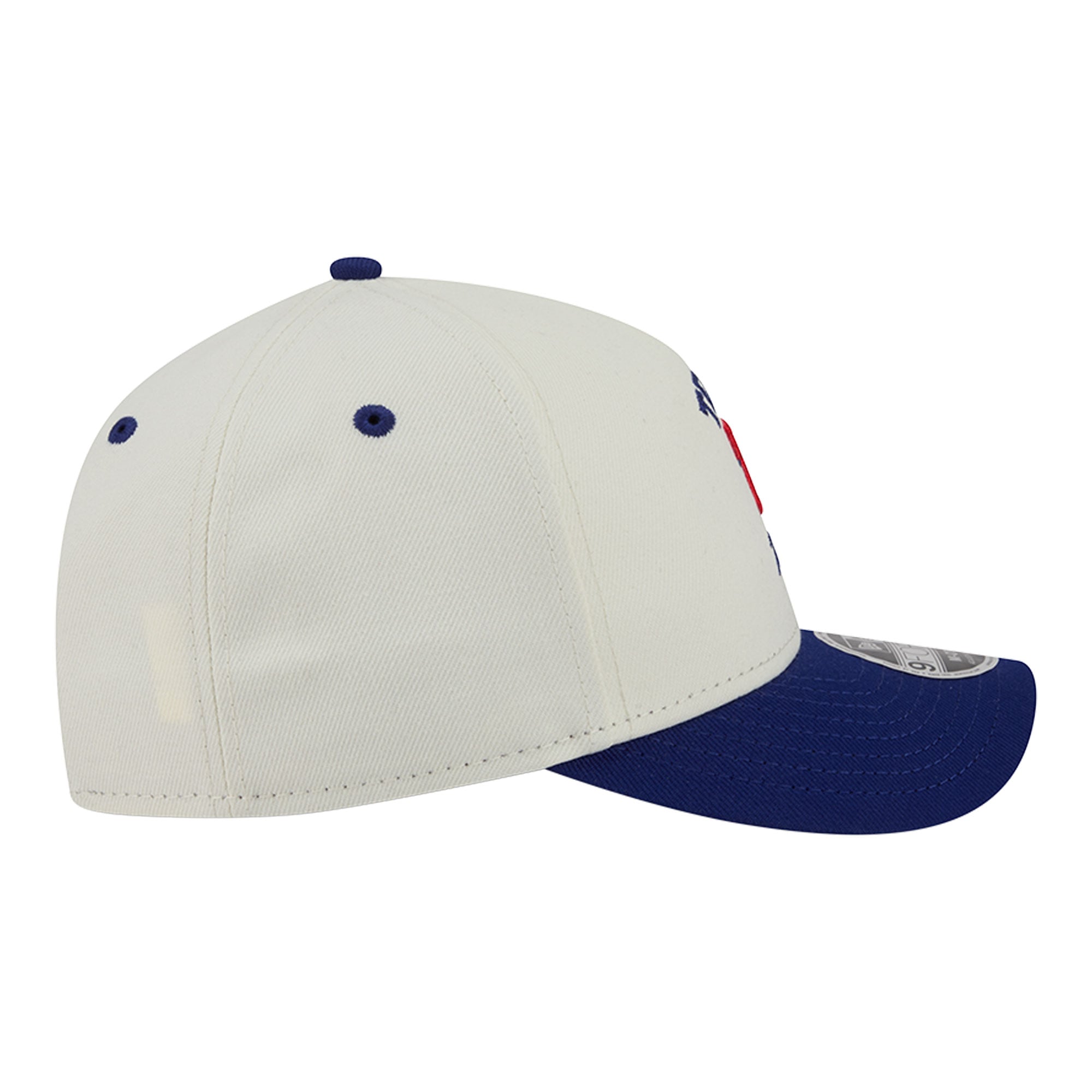 Men's New Era Natural/Royal Texas Rangers Arch 9FORTY A-Frame M-Crown Adjustable Hat